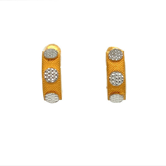 Buy Captivate Gold Earrings 22 KT yellow gold (7.5 gm). | Online By Giriraj  Jewellers