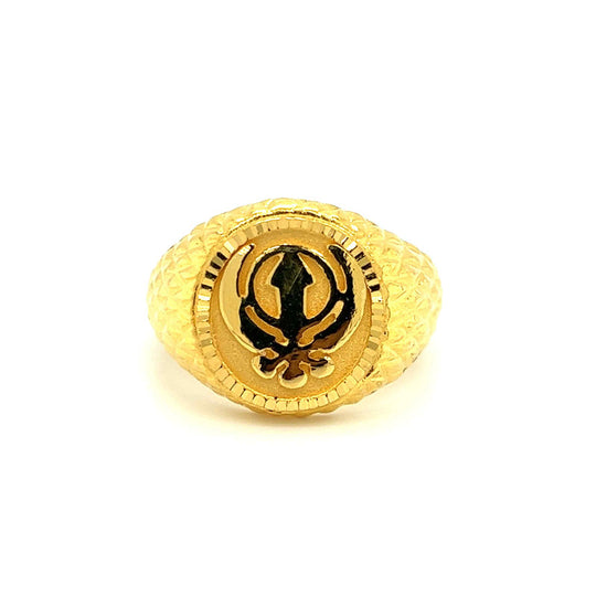 Buy quality New Unique Design Gold Ring For Men in Ahmedabad