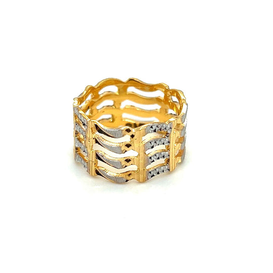 22K Gold Ring For Men - 235-GR7732 in 5.600 Grams