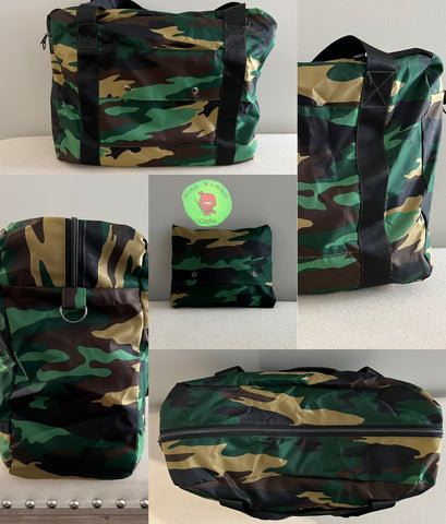 Zip Hunter's Tote Bag with Strap, Camo Camouflage, Nylon/Plastic | L.L.Bean