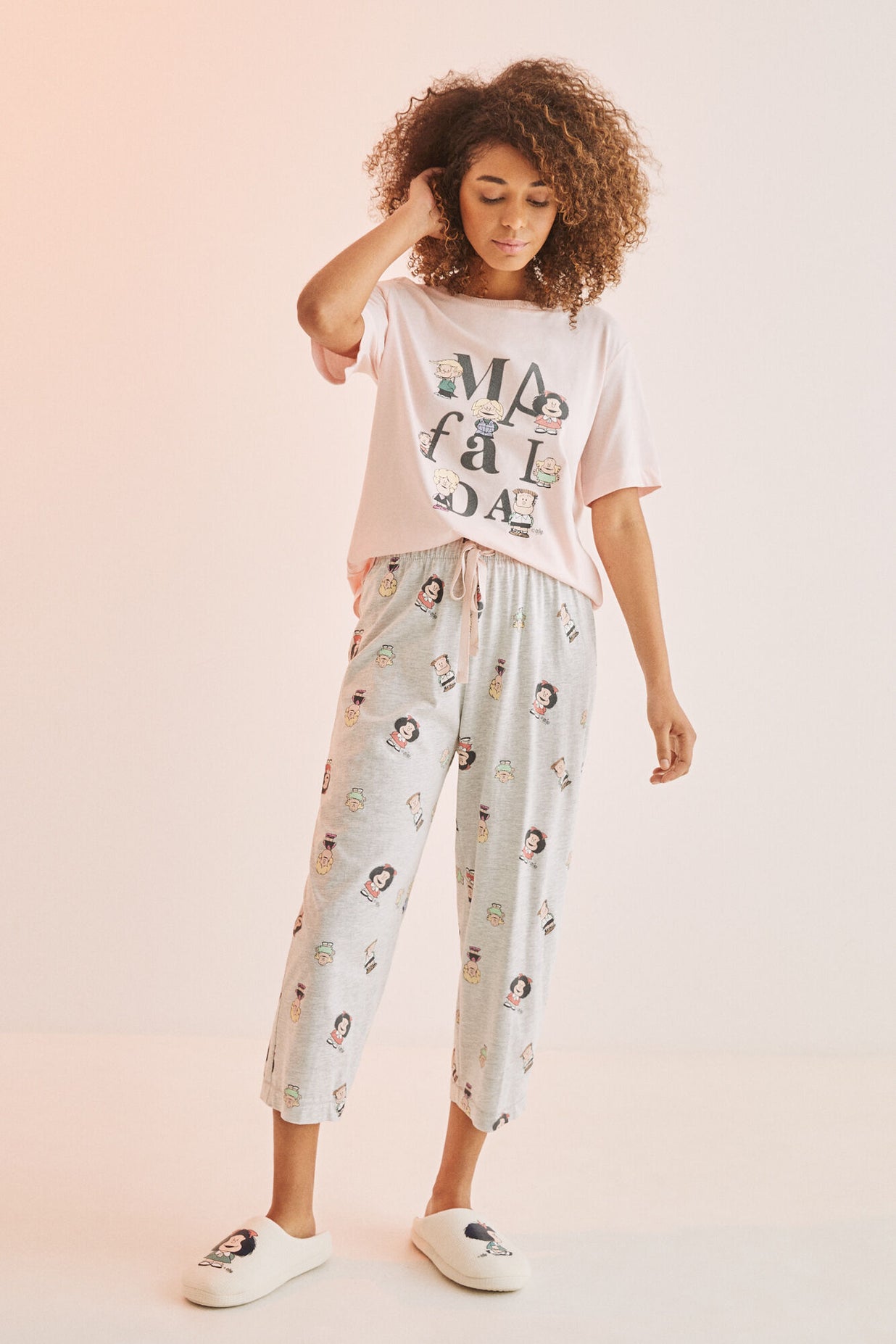 Women'secret | Cotton Mafalda capri pyjamas | – Women'secret KSA