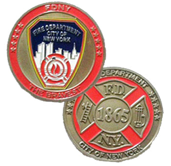 NYPD Stickman Challenge Coin