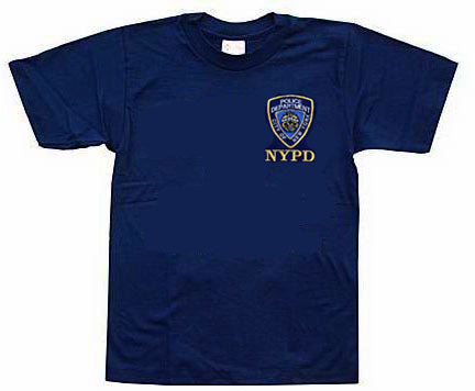 NYPD Baseball Blue Line Dri-fit Shirt — NY Finest Baseball Club