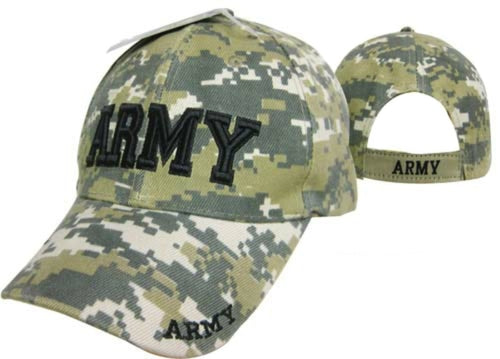 FREEBIRD99 Army Military Camo Hat Camouflage Baseball Cap