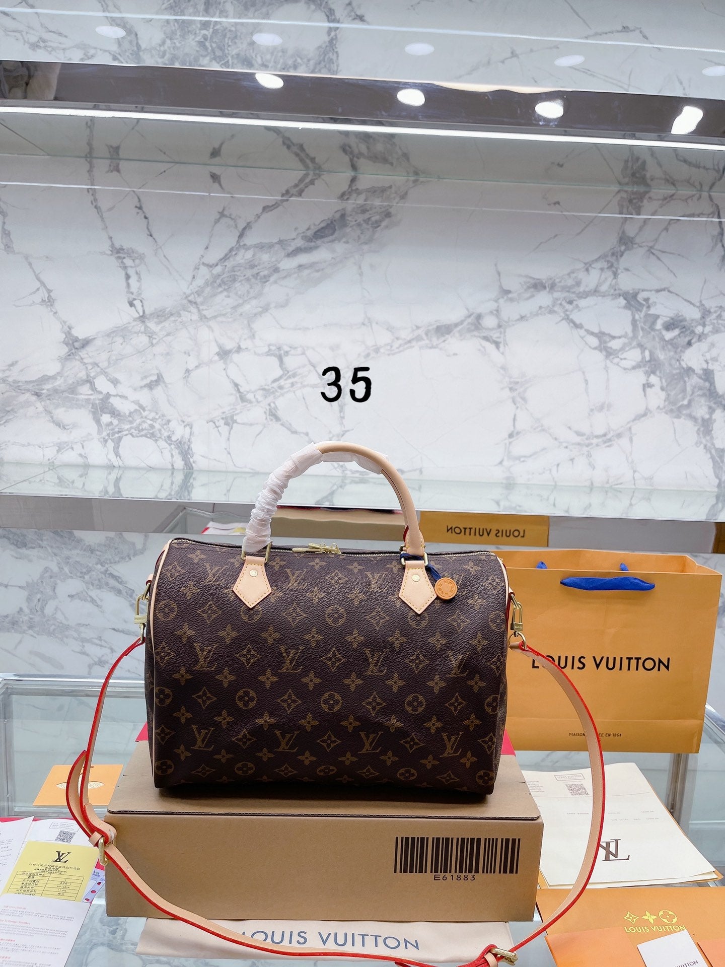 Louis-Vuitton-Monogram-Speedy-35-Hand-Bag-Boston-Bag-M41524 – dct