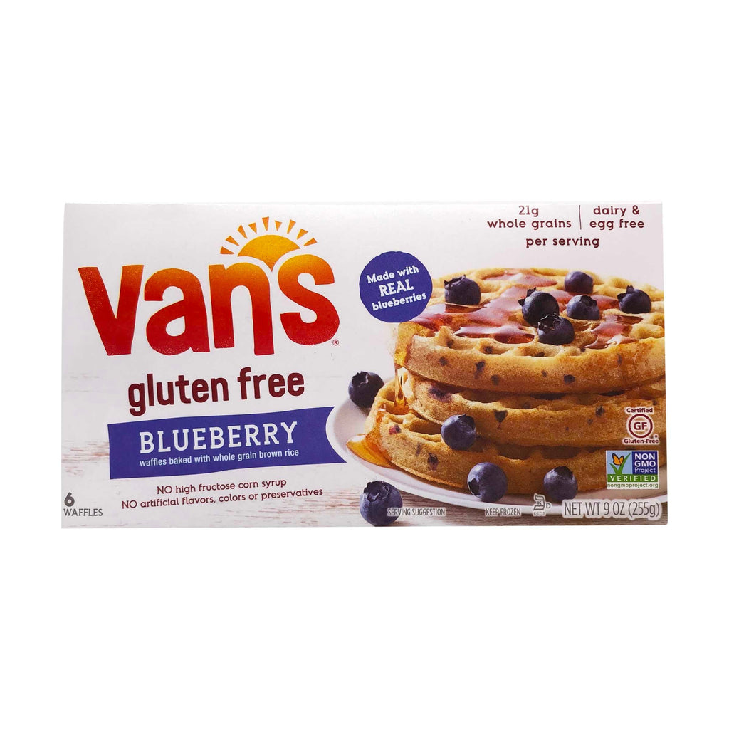 vans blueberry waffles nutrition