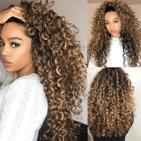 Naturally Highlighted Curls