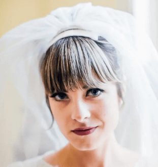 Retro-Inspired Wedding Veil