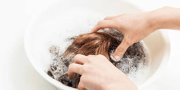 Wash Human Hair Lace Wigs