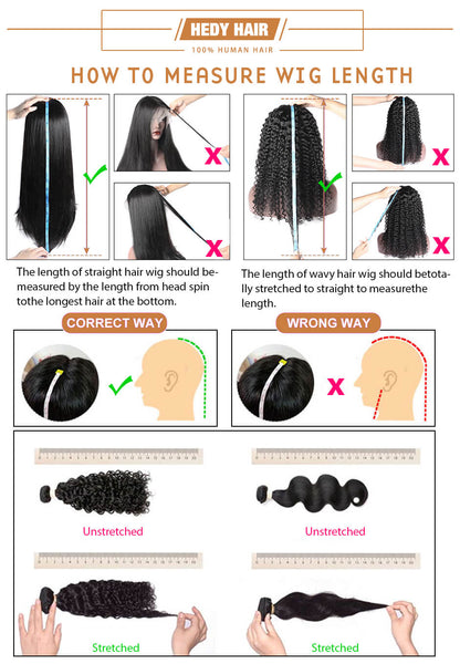 How to Measure Wig Length