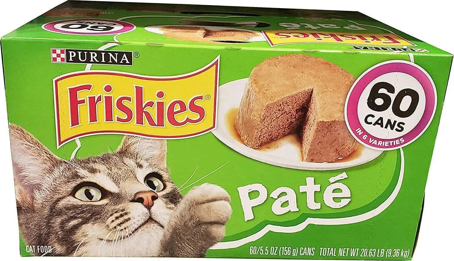 Purina Friskies Pate Wet Cat Food, Variety Pack ( oz., 60 ct.) -  HapyDeals
