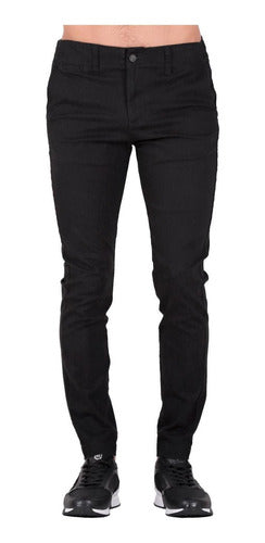 Pantalon Casual Jeans Para Hombre 'El Señor de los Cielos' NEGRO-42847*