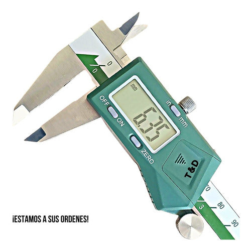 Calibrador Vernier Digital Insize 0 150mm 0 6 Pulgadas— Abonitos Mx