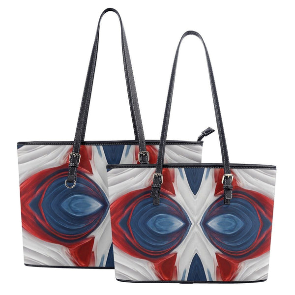 Fashion Red, white, and blue Patriotic inspired Tote Bags - Iron Phoenix GHG