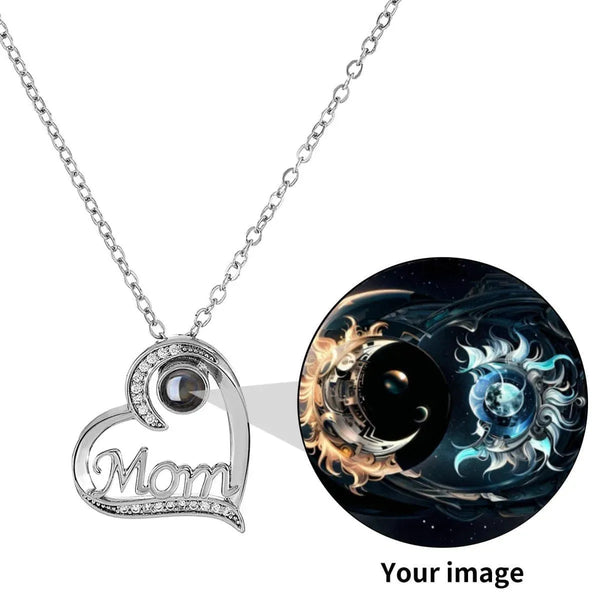 Personalized Photo Necklace Heart - Iron Phoenix GHG