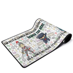 Gaming Mouse Mat Featuring Multiple Characters Ideal for Enthusiastic Gamers - Iron Phoenix GHG
