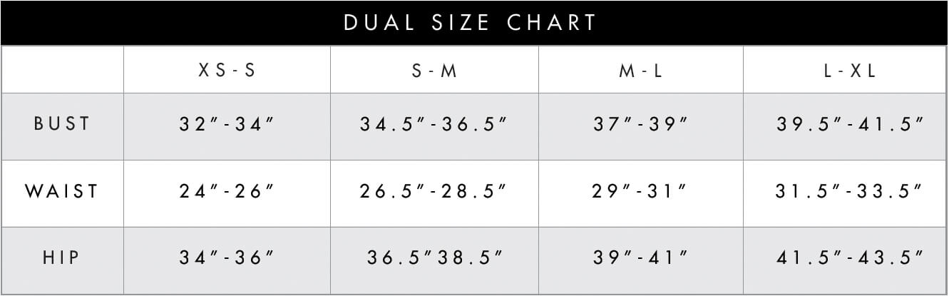 Dual Sizes