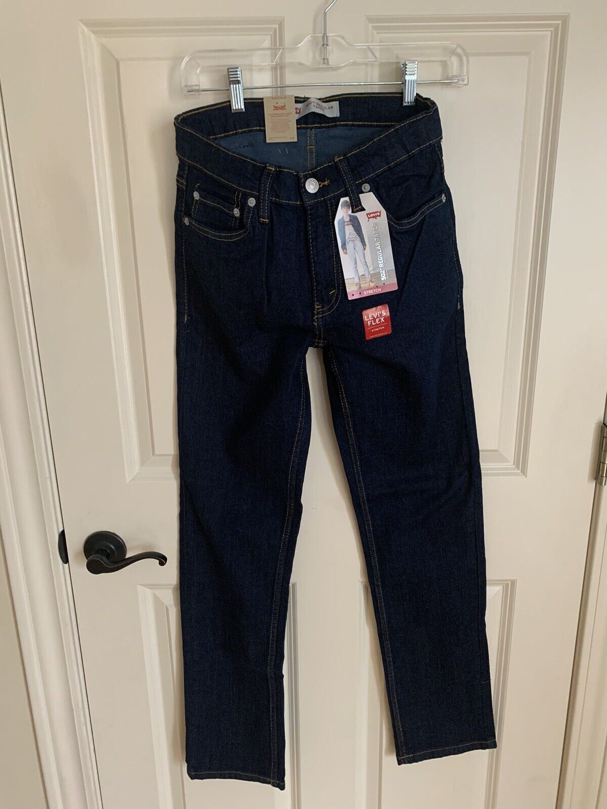 Levi's Boys 502 NWT Jeans Regular Taper Stretch Jeans 16 regular –  Bintasticbuys