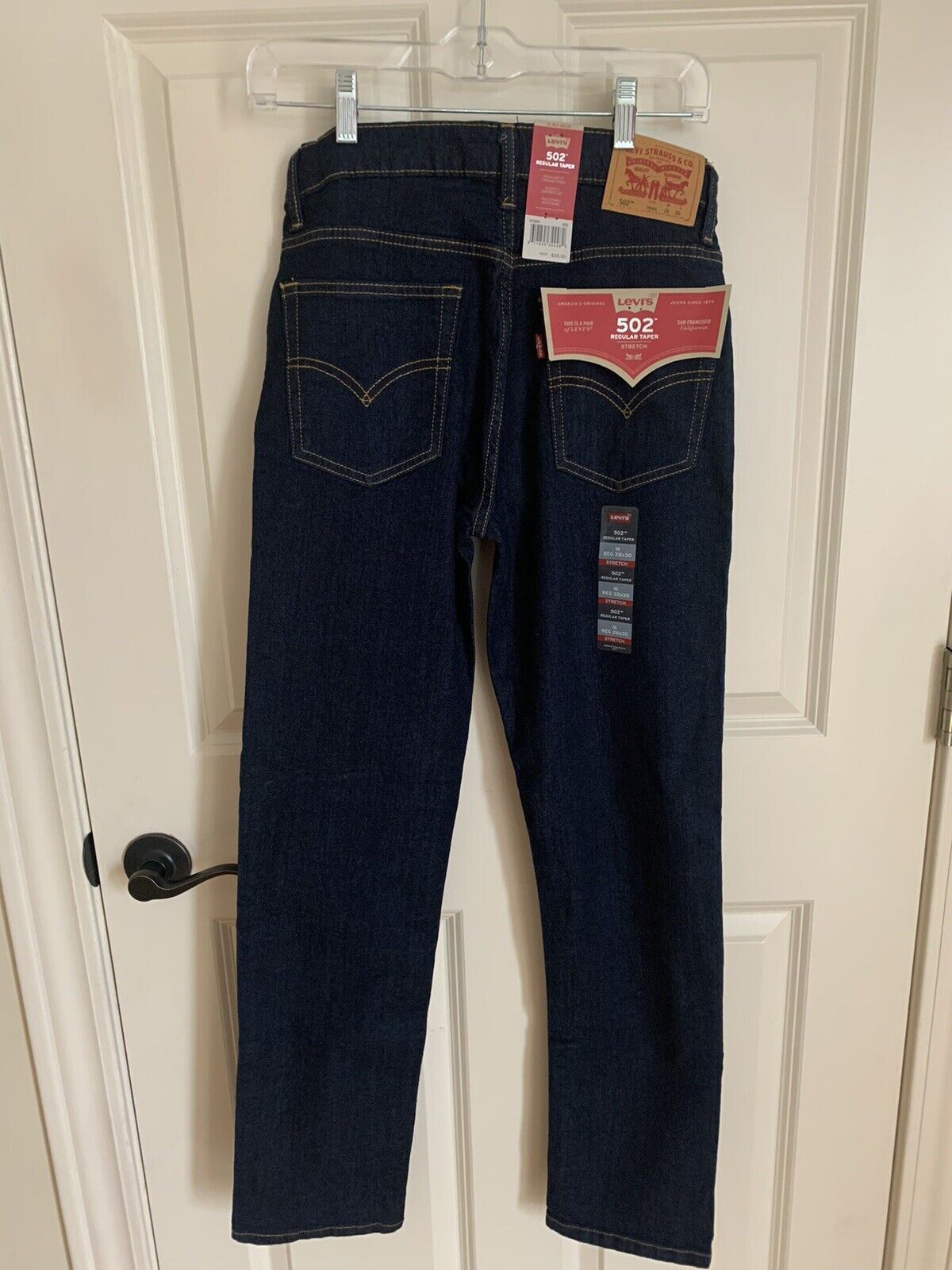 Levi's Boys 502 NWT Jeans Regular Taper Stretch Jeans 16 regular –  Bintasticbuys