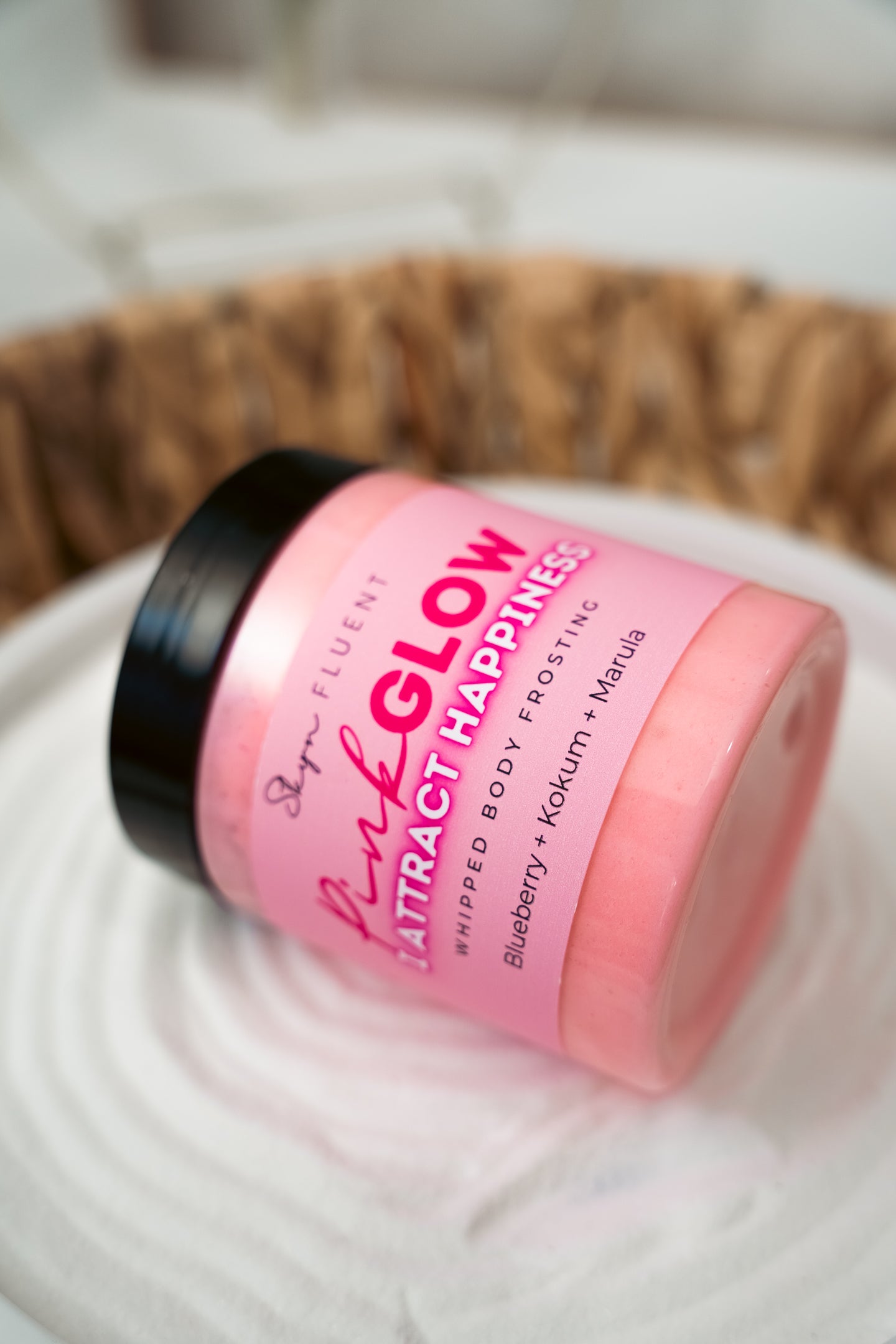 I Attract Happiness Pink Glow Body Frosting