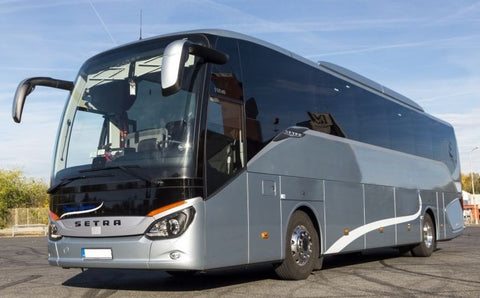 Get on the rental service bus to travel Europe in May with MBS87 now!
