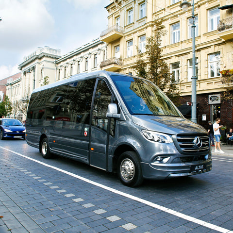 Minibus offers spacious room