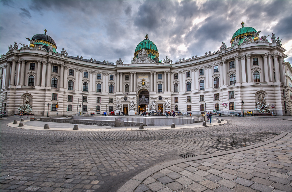 History of Hofburg Palace formation