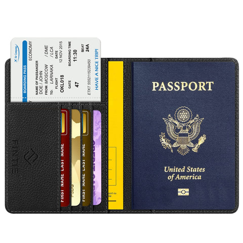 Top 1 - Europe travel item: RFID Blocking Travel Wallet for Europe travel (With Passport Holder)
