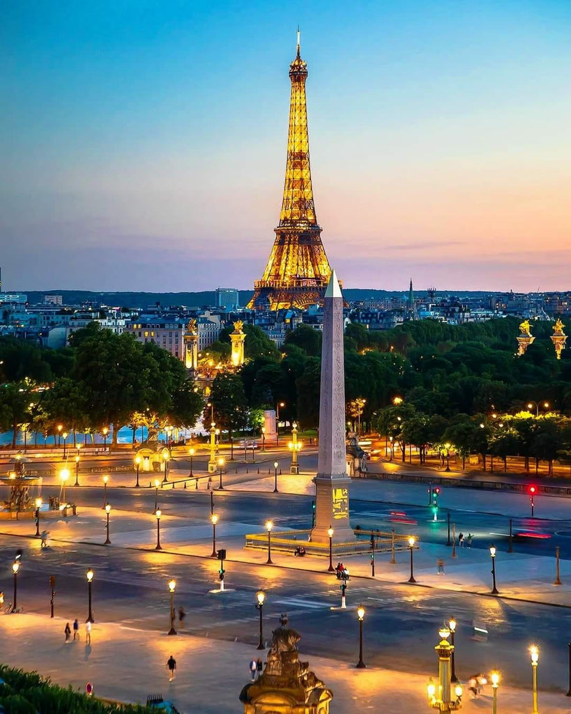 Concorde Square - historic public square of Paris