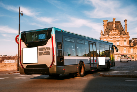 Transportation at Paris Charles de Gaulle Airport to reach Paris city center by bus rental in Paris