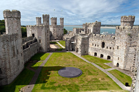 Top 2 tourist attractions in North Wales: Caernarfon Castle