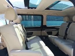 8-Seater Mercedes V-Class Rental offers Cavernous interior