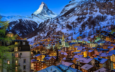 Top 3 - The most stunning towns in Europe: Zermatt, Switzerland