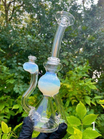 5.75 Inch Fumed Mini Jammer by Yeti Glass – 420 Pipes