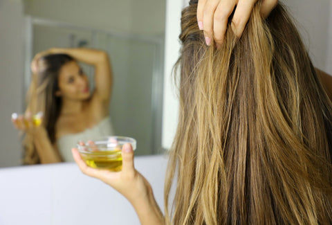 This image tells us about Extra Virgin Olive Oil for Hair Growth,zagodaoliveoil.com