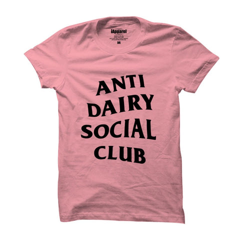 ANTI DAIRY SOCIAL CLUB BLACK T-SHIRT – iapparelstore