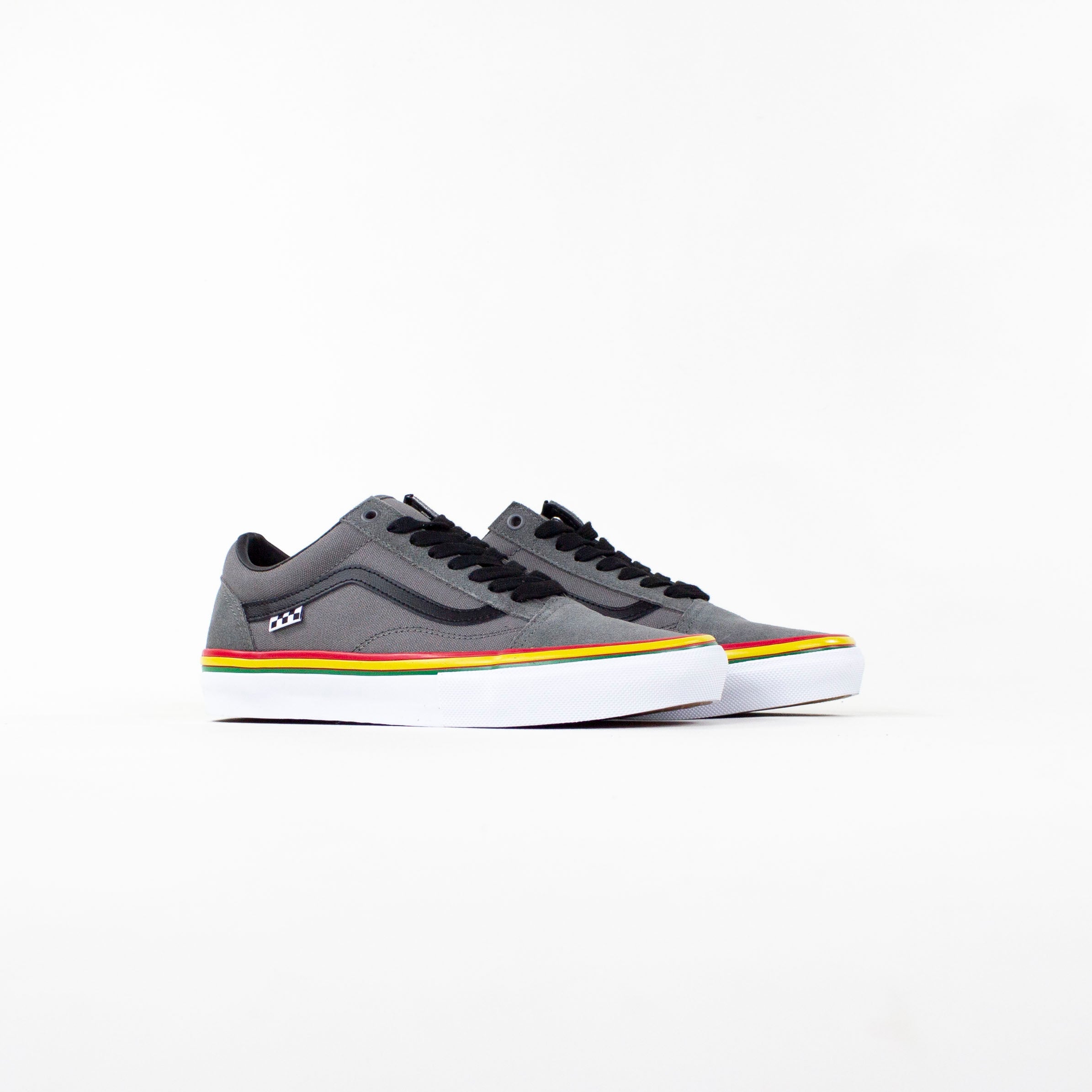Vans Skate Old Skool Shoes - Rasta Grey – Remix Casuals