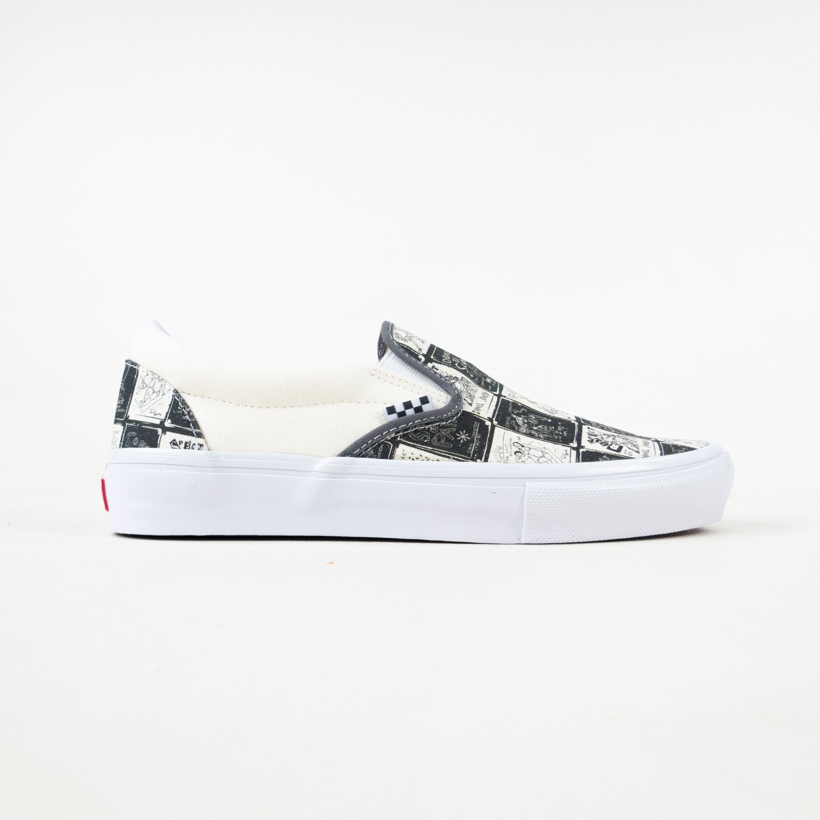 Vans Skate Slip-On x Daniel Johnston Shoes - (Daniel Johnston) Raven ...