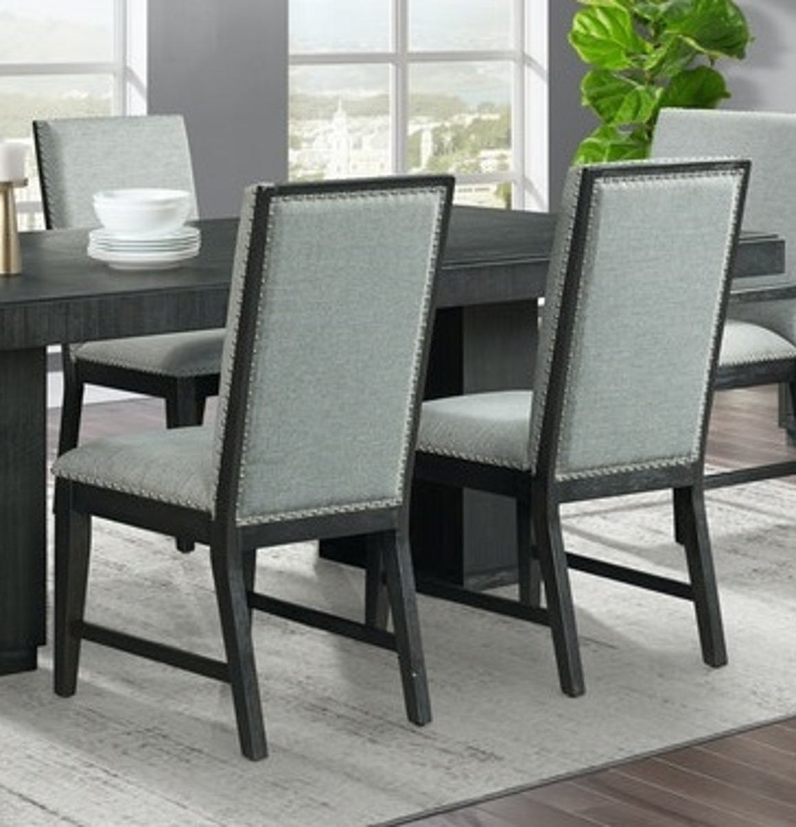 Elements International Donovan Side Chair (Set of 2)