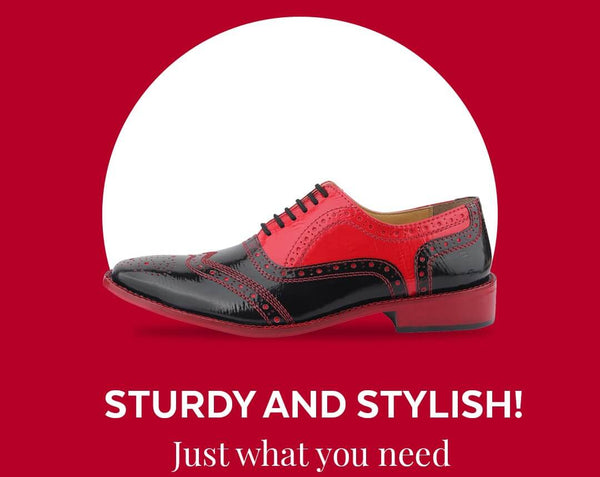 Men's Red Dress Shoes