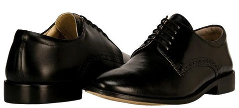 Zapatos de vestir estilo Derby de cuero Boseman