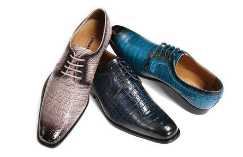 Denton Leather Derby Style Dress Shoes