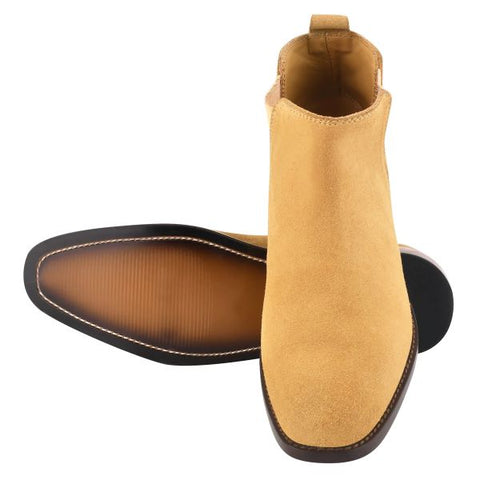 Bota Chelsea de piel de ante auténtica DONS para hombre