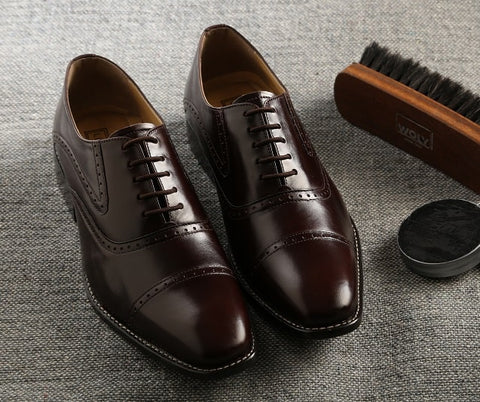 Quarter Brogue Shoes for men