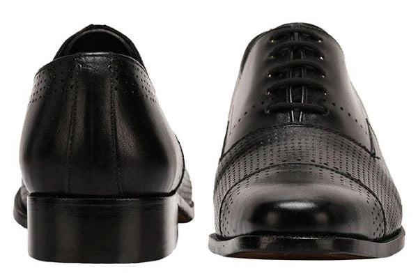 Zapatos de vestir estilo Oxford de cuero Ritzy para hombre