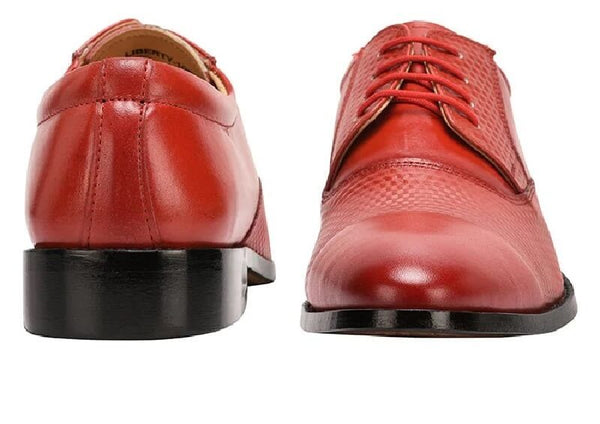 Snazzy Leather Oxford Style Dress Shoes
