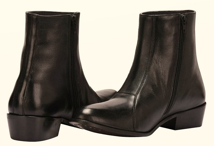 Jazzy Jackman Leather Ankle Length Boots