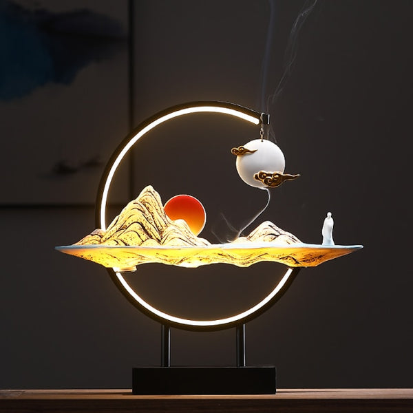 Sun and The Peak Cloud 2 Incense Burner – Zenfish