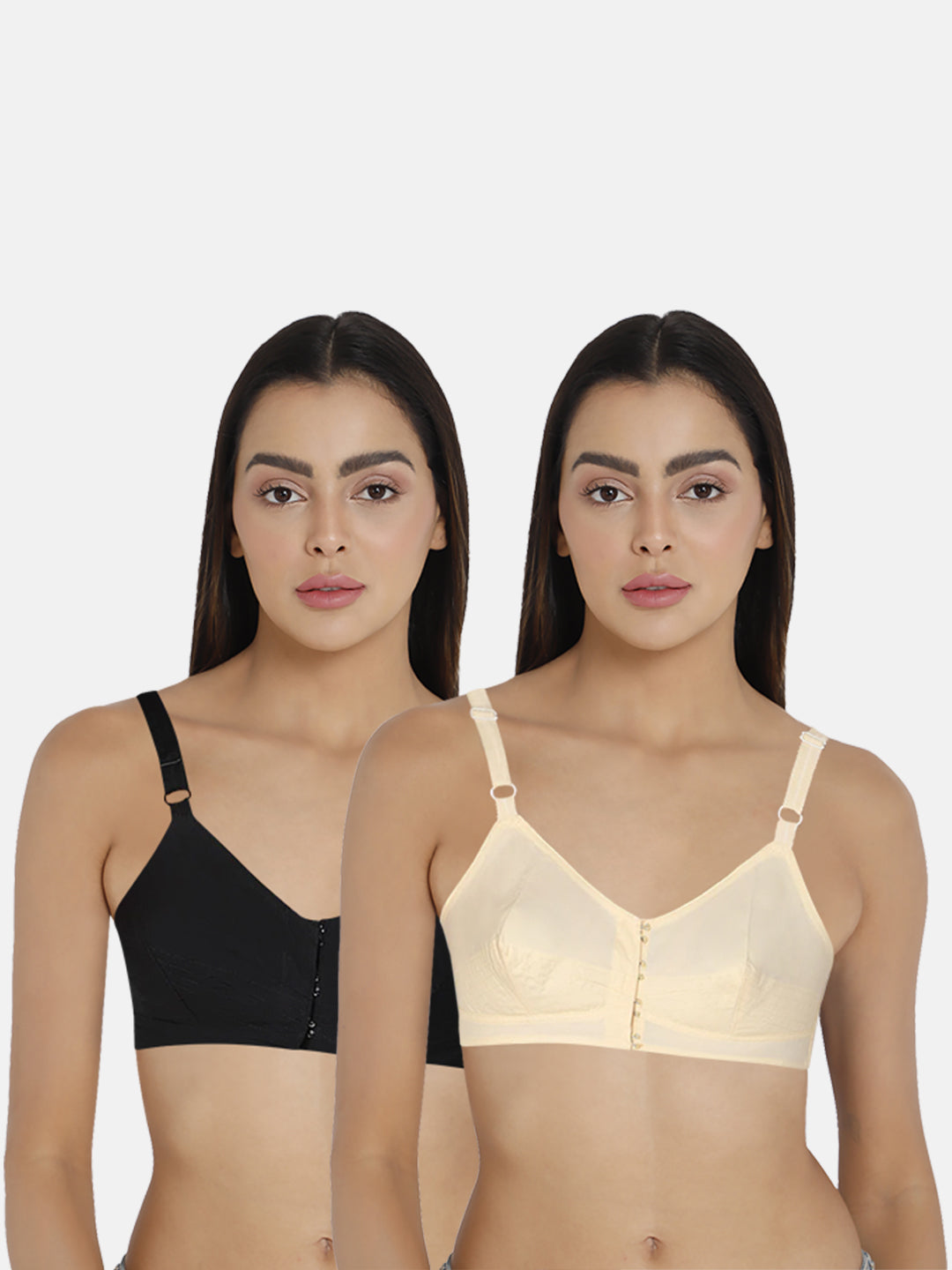 Naidu Hall Front-Open/Heritage-Bra Special Combo Pack - E-SF - C02