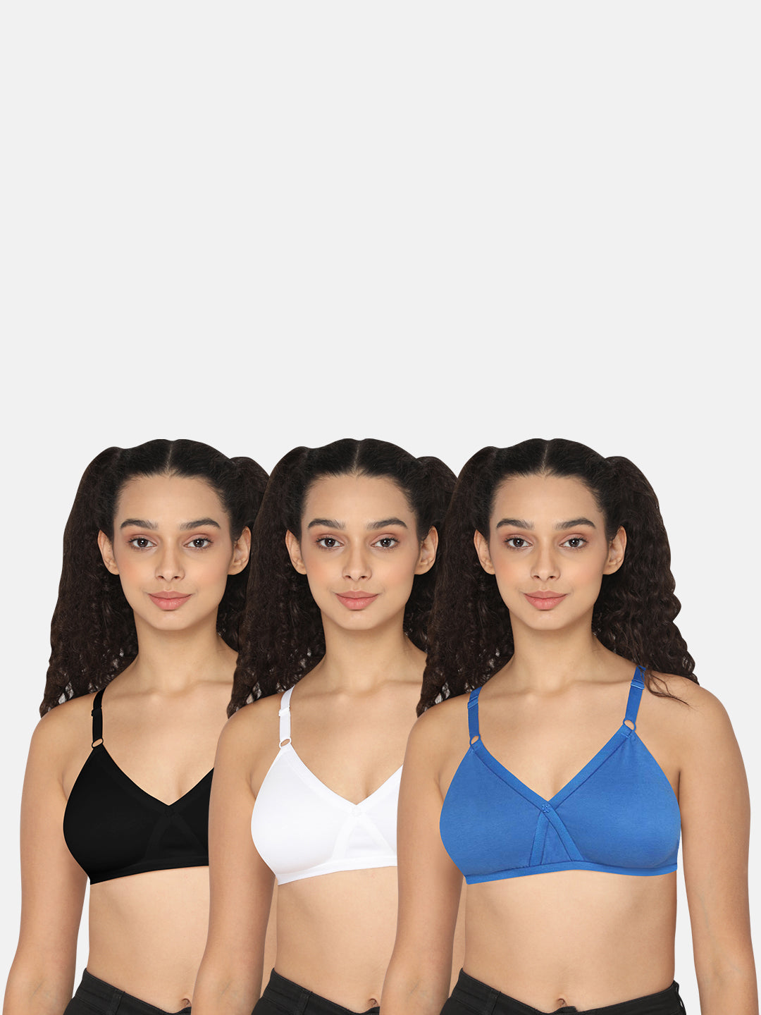 Naidu Hall Knitwear-Bra Special Combo Pack - Pretti - C38